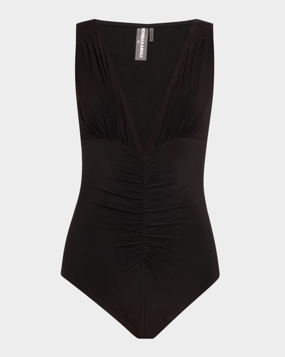 Tara Shirred One-Piece Swimsuit